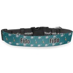 Animal Friend Birthday Deluxe Dog Collar - Double Extra Large (20.5" to 35") (Personalized)