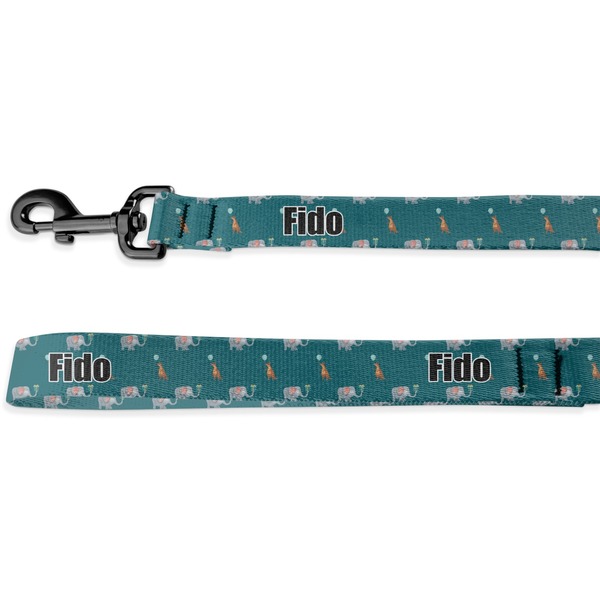 Custom Animal Friend Birthday Deluxe Dog Leash - 4 ft (Personalized)
