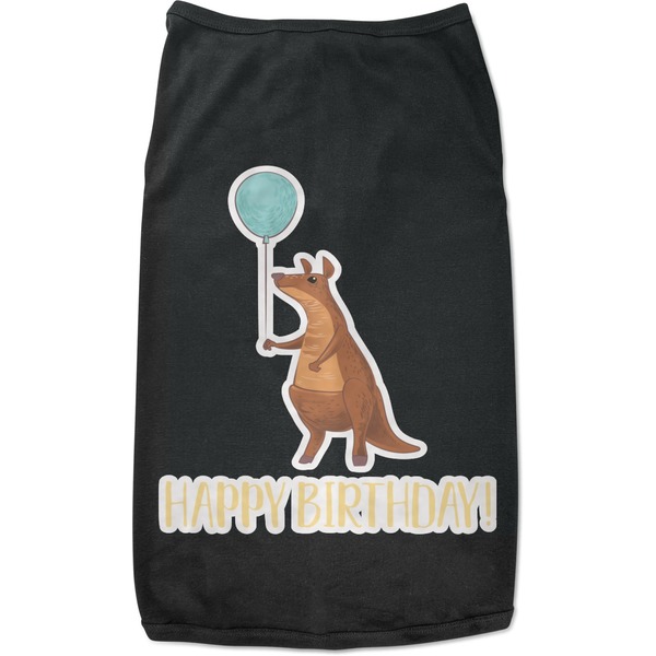 Custom Animal Friend Birthday Black Pet Shirt - L (Personalized)