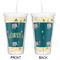 Animal Friend Birthday Double Wall Tumbler with Straw - Approval