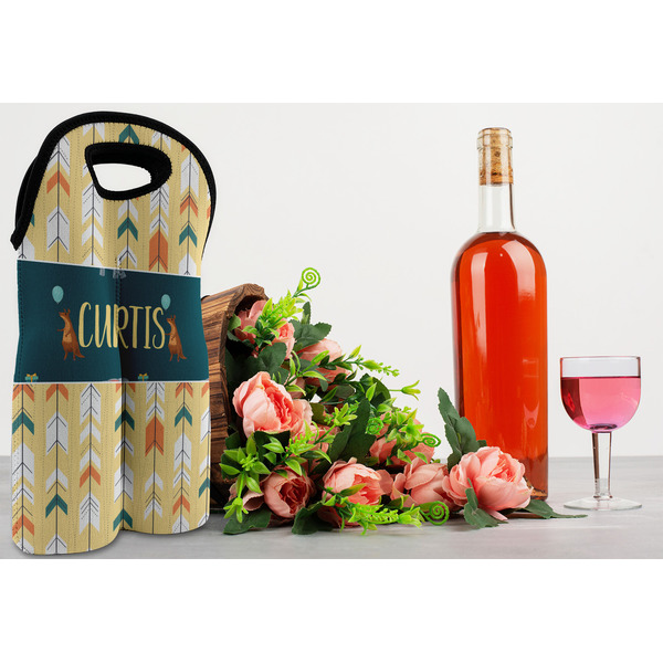 Animal Friend Birthday Double Wine Tote - LIFESTYLE (new)