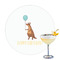 Animal Friend Birthday Printed Drink Topper (Personalized)