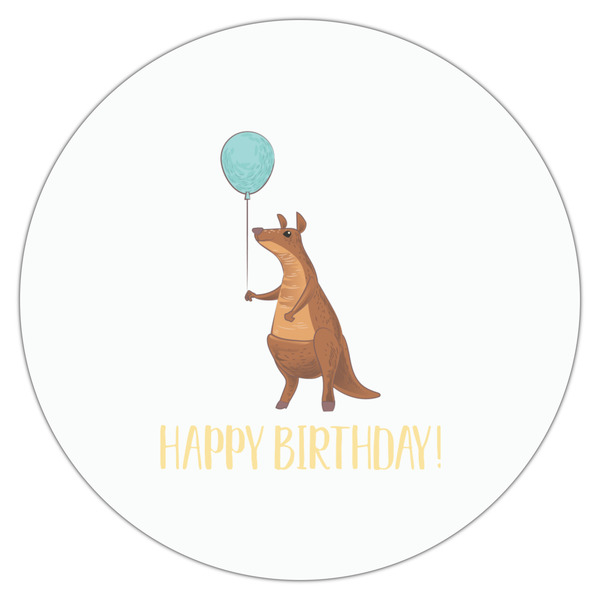 Animal Friend Birthday Drink Topper - Large - Single