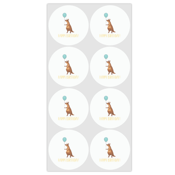 Animal Friend Birthday Drink Topper - Medium - Set of 12