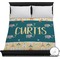 Animal Friend Birthday Duvet Cover - Full / Queen (Personalized)