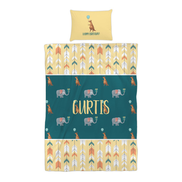 Animal Friend Birthday Duvet Cover Set - Twin XL - Alt Approval