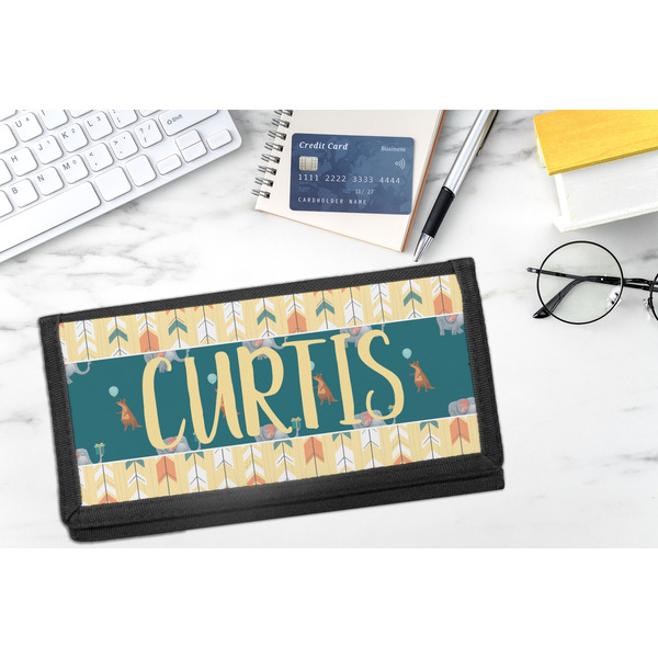 Animal Friend Birthday DyeTrans Checkbook Cover - LIFESTYLE