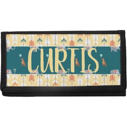 Animal Friend Birthday Canvas Checkbook Cover (Personalized)