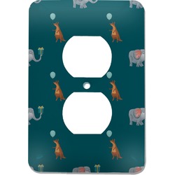 Animal Friend Birthday Electric Outlet Plate (Personalized)