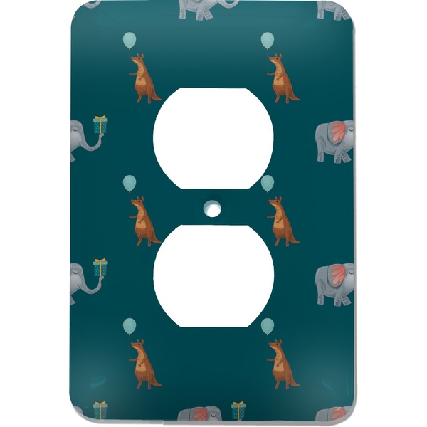 Custom Animal Friend Birthday Electric Outlet Plate