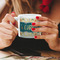 Animal Friend Birthday Espresso Cup - 6oz (Double Shot) LIFESTYLE (Woman hands cropped)