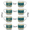 Animal Friend Birthday Espresso Cup - 6oz (Double Shot Set of 4) APPROVAL