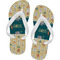 Animal Friend Birthday Flip Flops (Personalized)