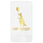 Animal Friend Birthday Guest Napkins - Foil Stamped (Personalized)