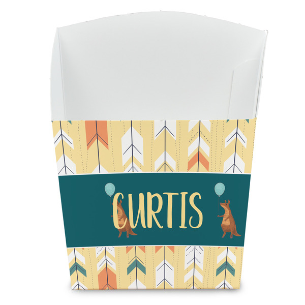 Custom Animal Friend Birthday French Fry Favor Boxes (Personalized)