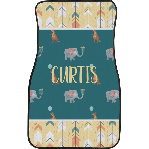 Animal Friend Birthday Front Seat Car Mat