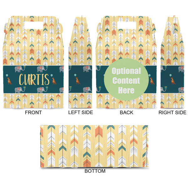 Animal Friend Birthday Gable Favor Box - Approval