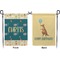 Animal Friend Birthday Garden Flag - Double Sided Front and Back