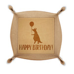 Animal Friend Birthday Genuine Leather Valet Tray (Personalized)