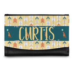 Animal Friend Birthday Genuine Leather Women's Wallet - Small (Personalized)