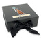 Animal Friend Birthday Gift Boxes with Magnetic Lid - Black - Front (angle)