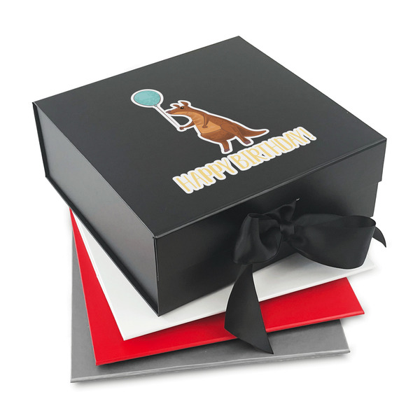 Custom Animal Friend Birthday Gift Box with Magnetic Lid (Personalized)