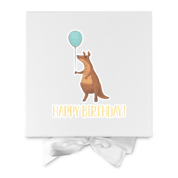 Animal Friend Birthday Gift Boxes with Magnetic Lid - White - Approval