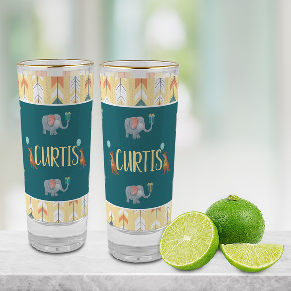 Animal Friend Birthday Glass Shot Glass - 2 oz - LIFESTYLE