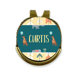 Animal Friend Birthday Golf Ball Marker - Hat Clip - Gold