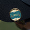 Animal Friend Birthday Golf Ball Marker Hat Clip - Gold - On Hat