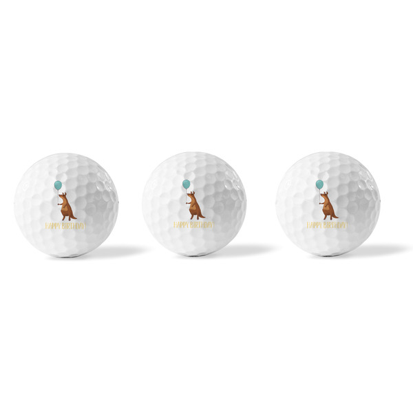Animal Friend Birthday Golf Balls - Generic - Set of 3 - APPROVAL
