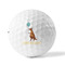 Animal Friend Birthday Golf Balls - Titleist - Set of 3 - FRONT