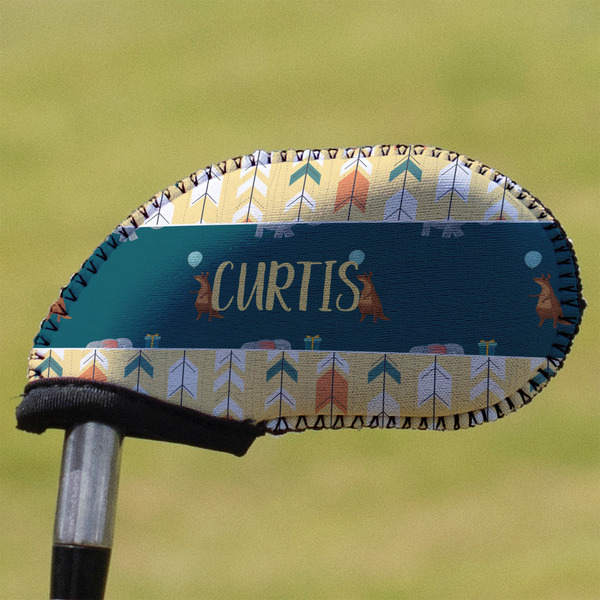 Custom Animal Friend Birthday Golf Club Iron Cover (Personalized)