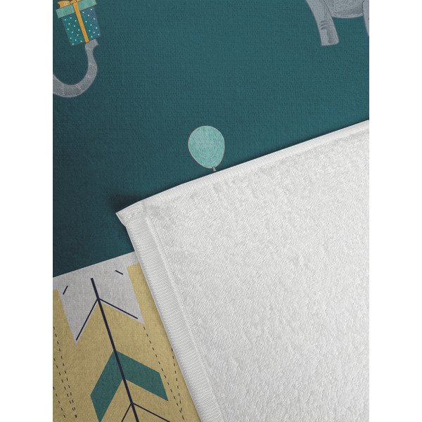 Animal Friend Birthday Golf Towel - Detail