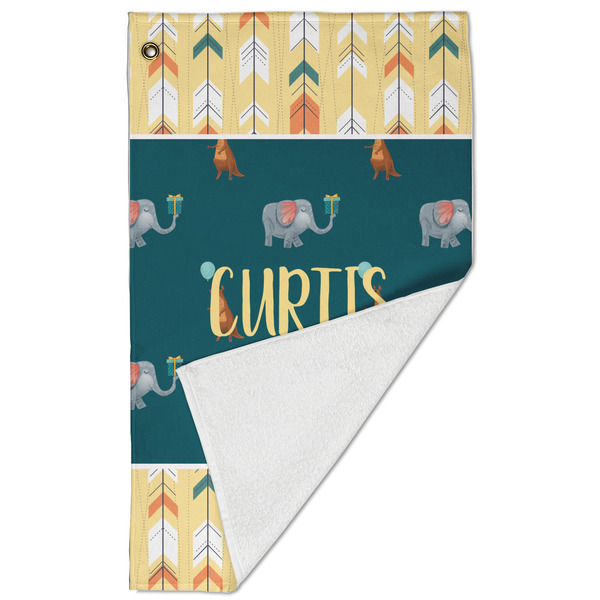 Animal Friend Birthday Golf Towel - Folded (Large)