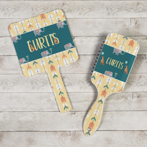 Animal Friend Birthday Hand Mirrors - In Context