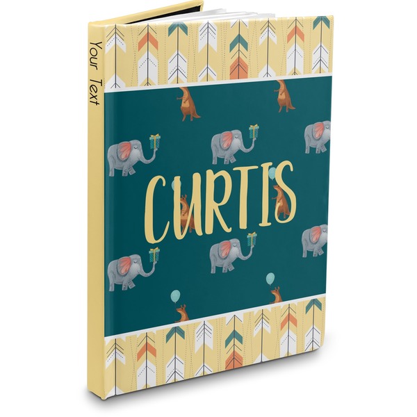 Custom Animal Friend Birthday Hardbound Journal (Personalized)