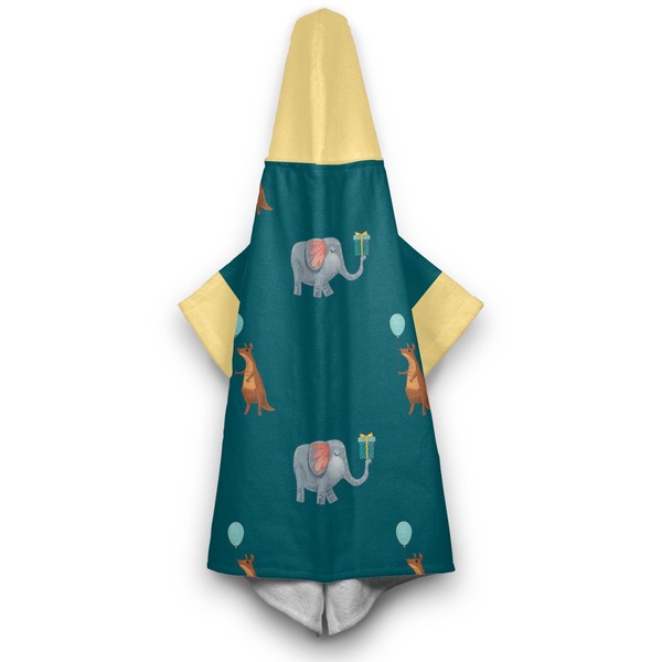 Animal Friend Birthday Hooded Towel - Hanging