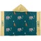 Animal Friend Birthday Kids Hooded Towel (Personalized)