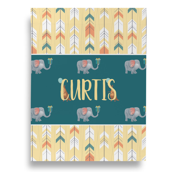 Animal Friend Birthday House Flags - Double Sided - FRONT