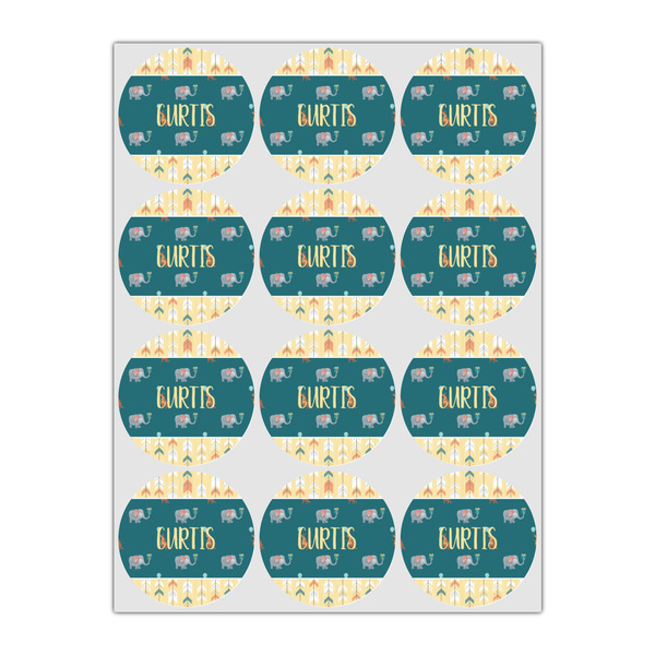 Animal Friend Birthday Icing Circle - Small - Set of 12