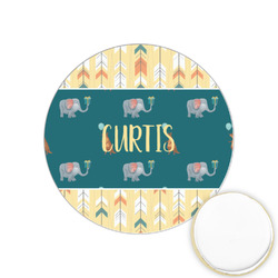 Animal Friend Birthday Printed Cookie Topper - 1.25" (Personalized)