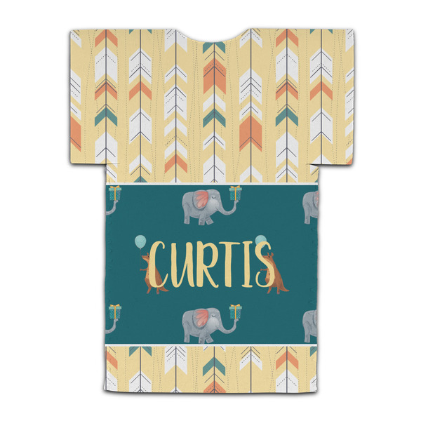 Animal Friend Birthday Jersey Bottle Cooler - BACK (flat)