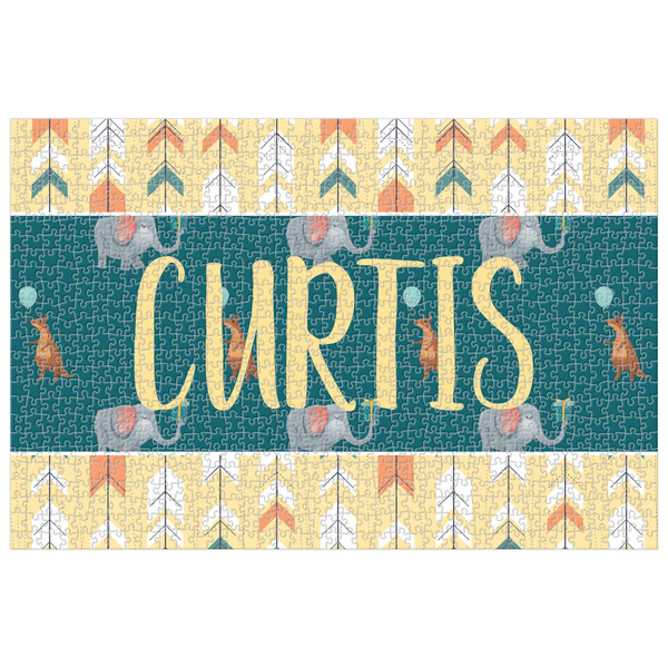 Custom Animal Friend Birthday Jigsaw Puzzle - 1000-piece (Personalized)