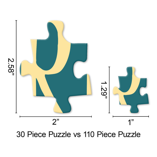 Animal Friend Birthday Jigsaw Puzzle - Piece Comparison
