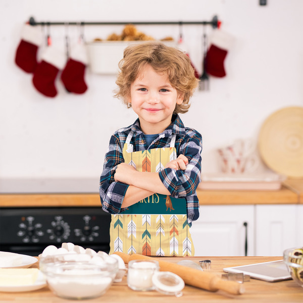 Animal Friend Birthday Kid's Aprons - Small - Lifestyle