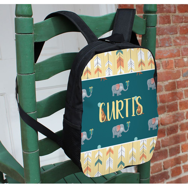 Animal Friend Birthday Kids Backpack - In Context