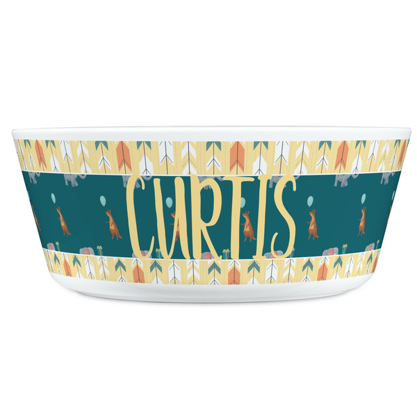 Animal Friend Birthday Kids Bowls - FRONT