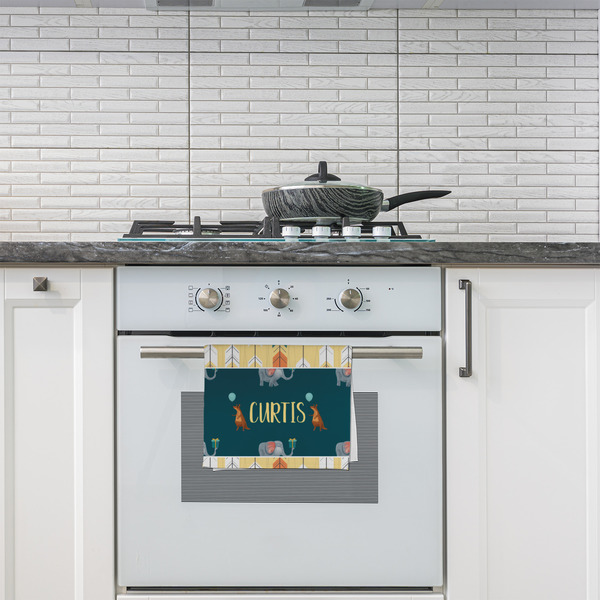 Animal Friend Birthday Kitchen Towel - Poly Cotton - Lifestyle