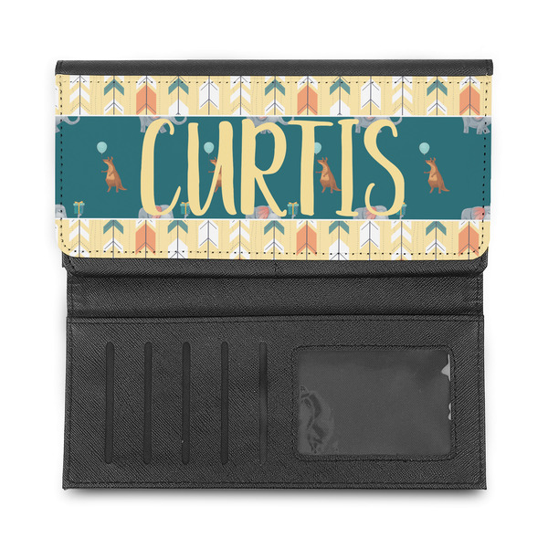 Animal Friend Birthday Ladies Wallet - Half Way Open